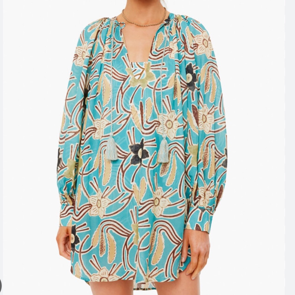 Ulla Johnson
Biarritz floral-print tunic size small